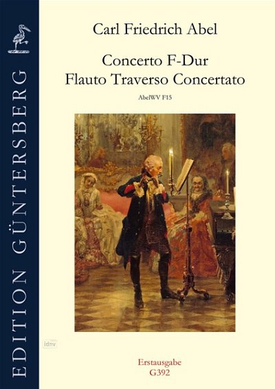 C.F. Abel: Concerto F-Dur AbelWV F15, Fl2VlVaBc (Pa+St)