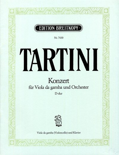G. Tartini: Konzert D-Dur - Vdg Orch