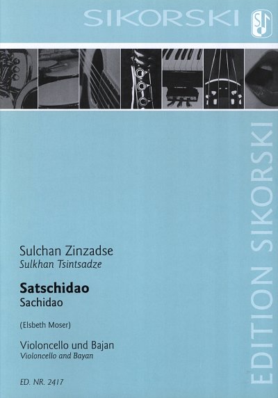 Zinzadse Sulchan: Satschidao für Violon, VcAkk/Bajan (Pa+St)