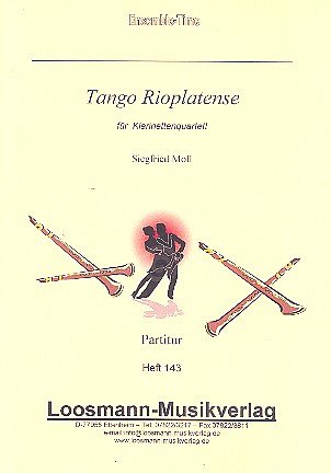 M. SIEGFRIED: Tango Rioplatense, 4 Klarinetten