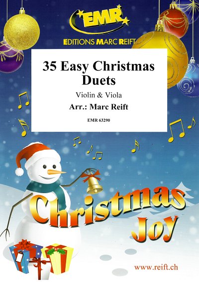 DL: M. Reift: 35 Easy Christmas Duets, VlVla