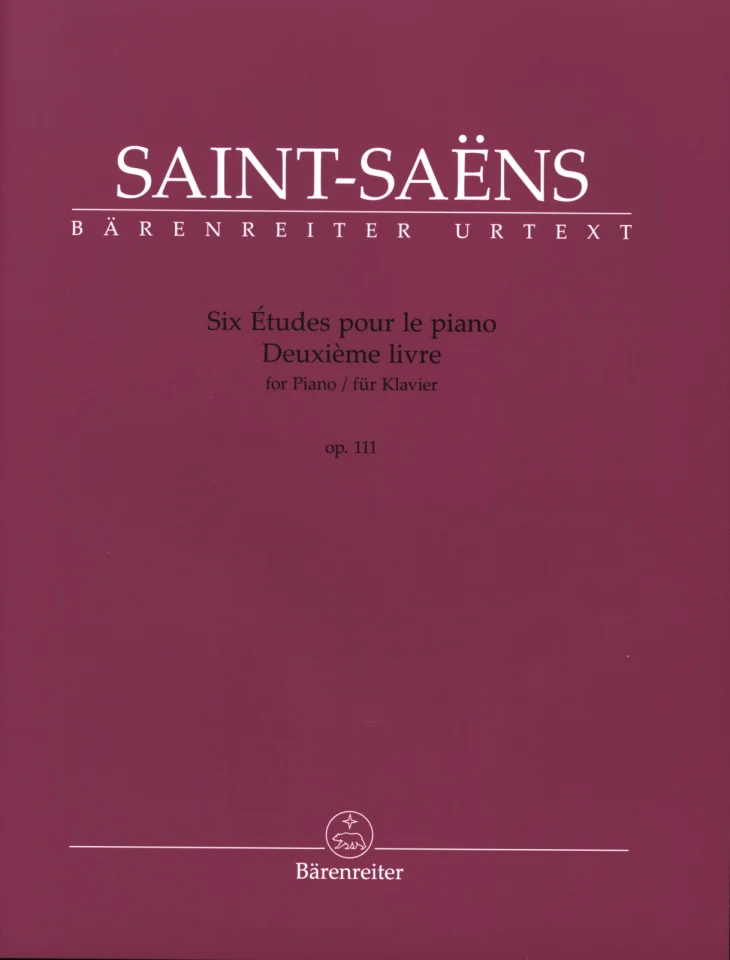C. Saint-Saëns: Six Études op. 111 R 49, Klav (0)