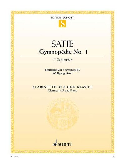 DL: E. Satie: Gymnopédie Nr. 1, KlarKlav