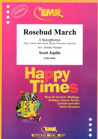 DL: S. Joplin: Rosebud March, 4Sax