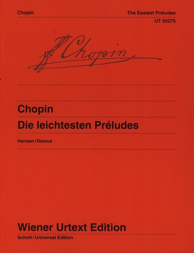 F. Chopin: Die leichtesten Preludes, Klav