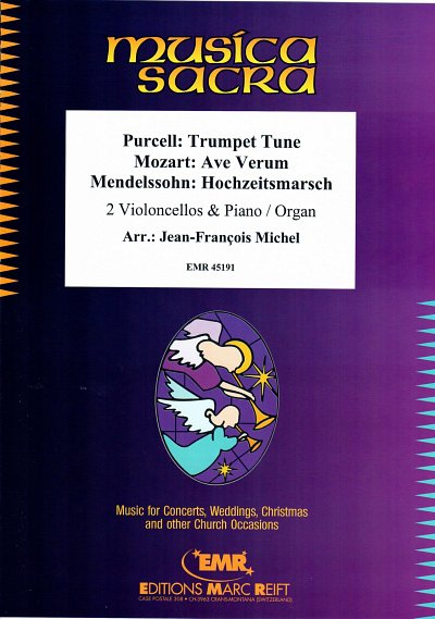 J. Michel: Trumpet Tune - Ave Verum , 2VcKlav/Org (KlavpaSt)