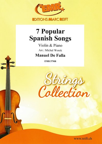 M. de Falla: 7 Popular Spanish Songs, VlKlav