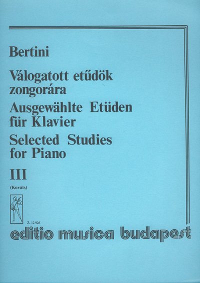 H. Bertini: Selected Studies 3