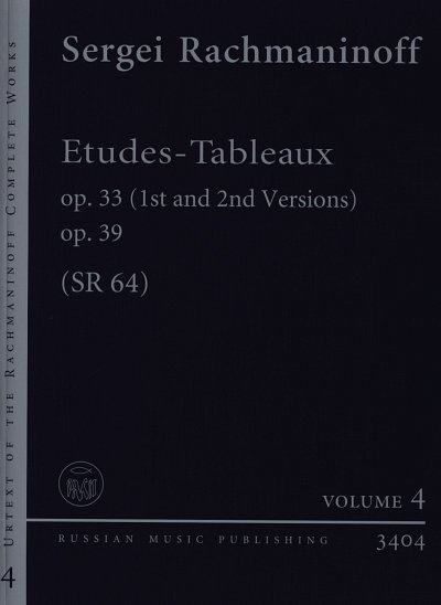 S. Rachmaninow: Etudes-Tableaux, Klav