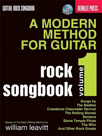 A Modern Method for Guitar Rock Songbook, Git (+CD)