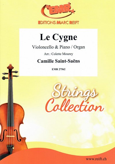 DL: C. Saint-Saëns: Le Cygne, VcKlv/Org