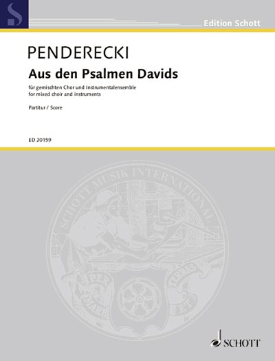 K. Penderecki: Aus den Psalmen Davids