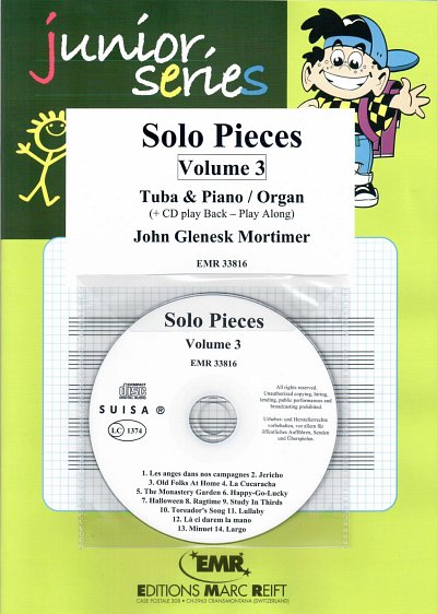 J.G. Mortimer: Solo Pieces Vol. 3, TbKlv/Org (+CD)