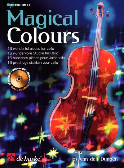 J. van den Dungen: Magical Colours, Vc (+CD)