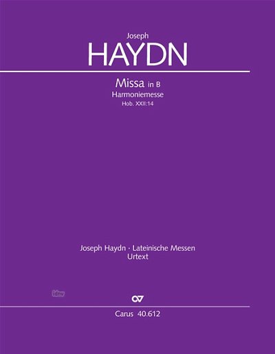 DL: J. Haydn: Missa in B B-Dur Hob. XXII:14 (Part.)