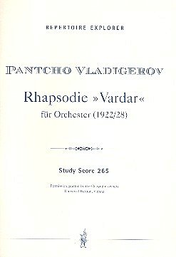 P. Vladiguerov: Rhapsodie Vardar op. 16, Sinfo (Stp)