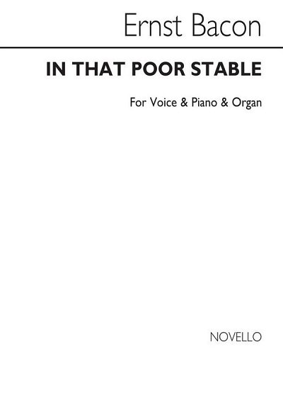 In That Poor Stable (Chpa)