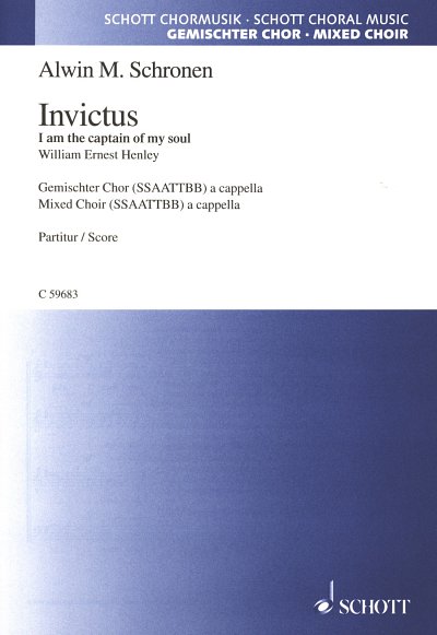 AQ: A.M. Schronen: Invictus, GCh8 (Chpa) (B-Ware)