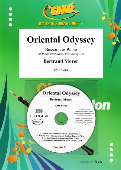 B. Moren: Oriental Odyssey, FagKlav (+CD)