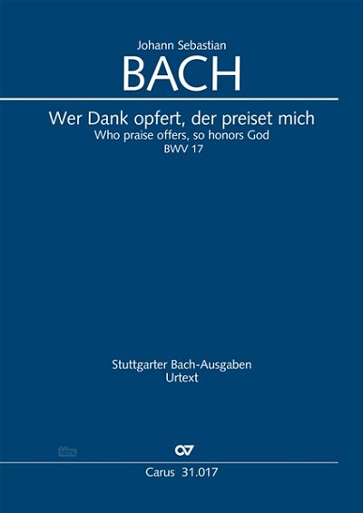 DL: J.S. Bach: Wer Dank opfert, der preiset mich A-Dur B (Pa