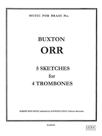 B. Orr: 5 Sketches, 4Pos (Pa+St)