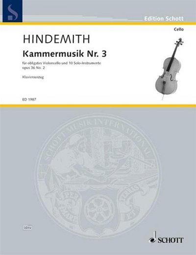 P. Hindemith: Kammermusik Nr. 3 op. 36/2