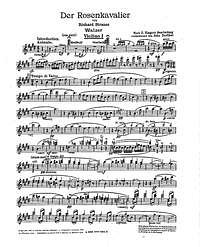 R. Strauss: De Sinfonieorchester Violine I (Orchesterstimme)