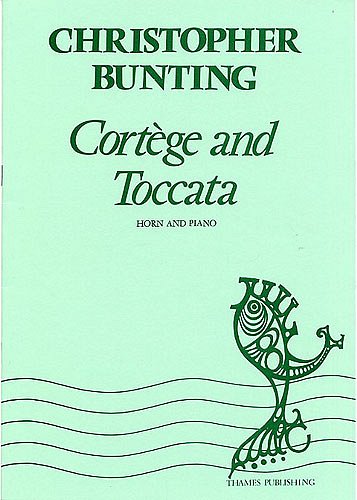 C. Bunting: Cortege and Toccata, HrnKlav (KlavpaSt)