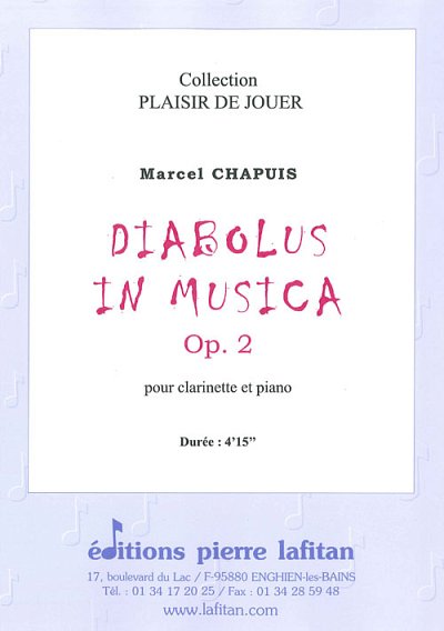 Diabolus In Musica Op. 2, KlarKlv (KlavpaSt)