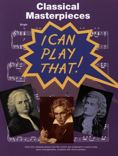 W.A. Mozart: I Can Play That! Classical Masterpieces, Klav