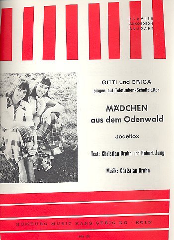 C. Bruhn: Maedchen Aus Dem Odenwald