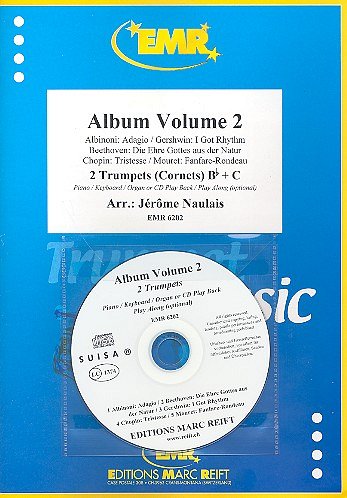 J. Naulais: Album Volume 2, 2Trp (+CD)