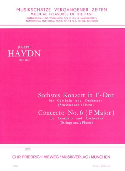 J. Haydn: Konzert 6 F-Dur Musikschaetze Vergangener Zeiten~I