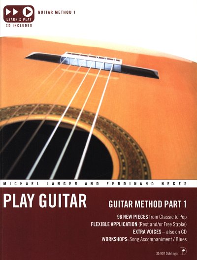 M. Langer: Play Guitar - Guitar Method 1, Git (+CD)