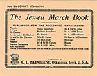 F. Jewell: Jewell March Book, MrchB (Barsax)