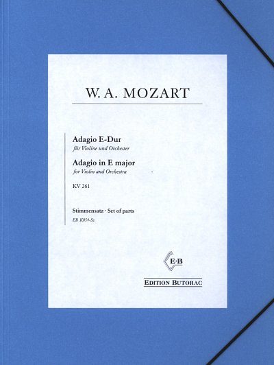 AQ: W.A. Mozart: Adagio E-Dur KV 261, VlOrch (Stimm (B-Ware)