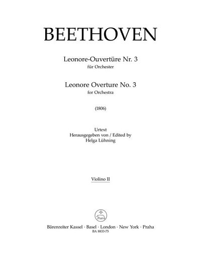 L. v. Beethoven: Leonoren-Ouvertüre Nr. 3, Sinfo (Vl2)