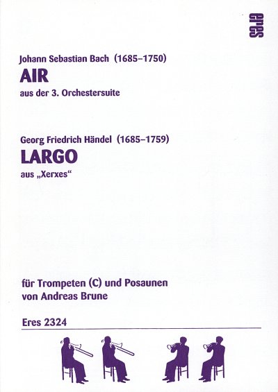 G.F. Haendel: Air und Largo, 2Tr2Pos (Pa+St)
