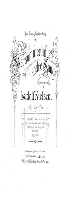 L. Nielsen: Skaersommerduft Op. 4 Nr. 5