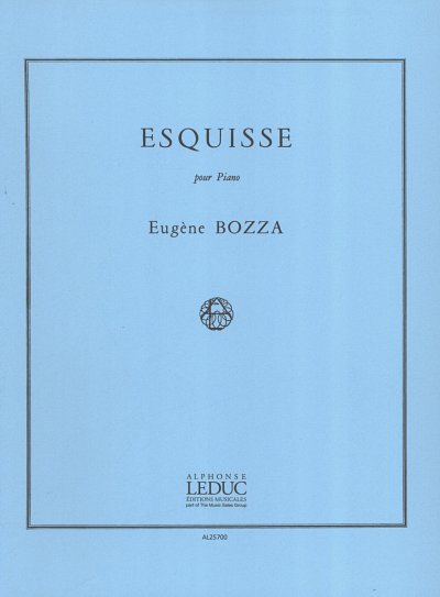 E. Bozza: Esquisse, Klav