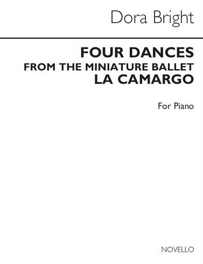 Four Dances From La Carmargo, Klav