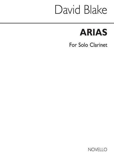 Arias for Clarinet Solo, Klar
