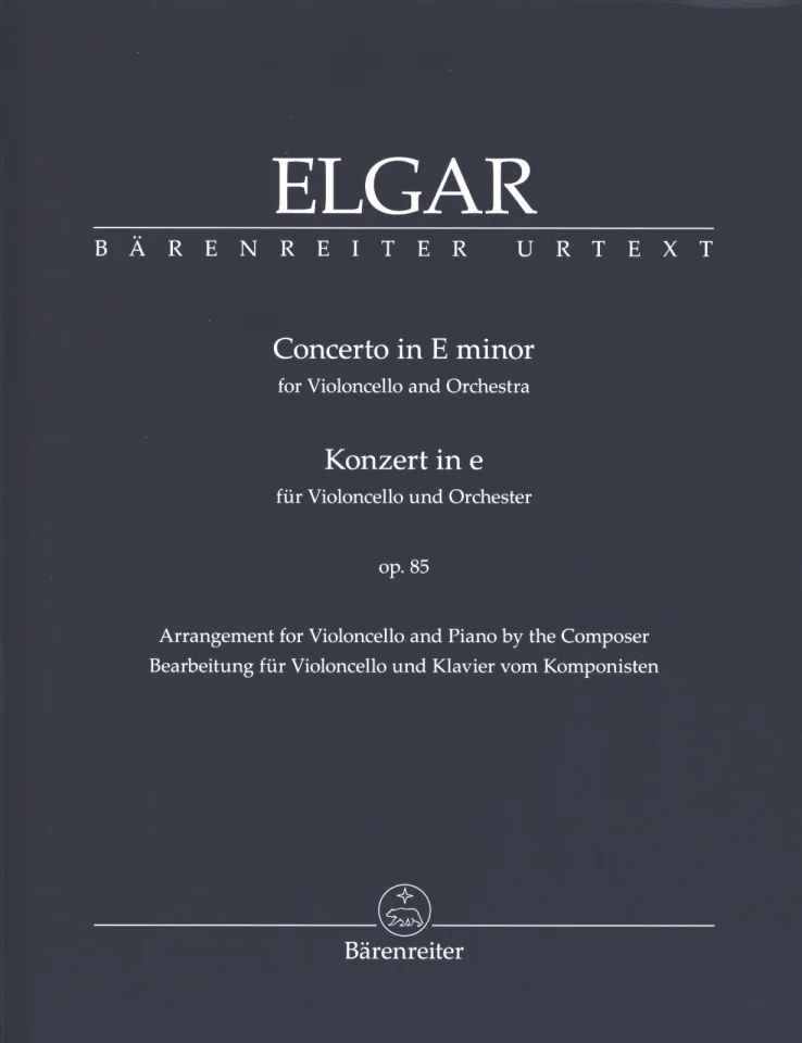 E. Elgar: Konzert in e op. 85, VcKlav (KASt) (0)