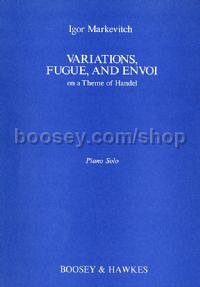 I. Markevitch: Variations, Fugue and Envoi, Klav