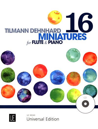 T. Dehnhard: 16 Miniatures, FlKlav (+CD)