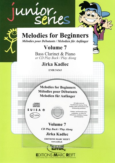 J. Kadlec: Melodies for Beginners Volume 7, Bklar (+CD)