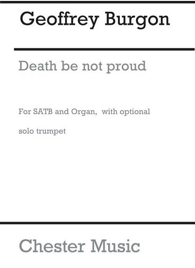 G. Burgon: Death Be Not Proud