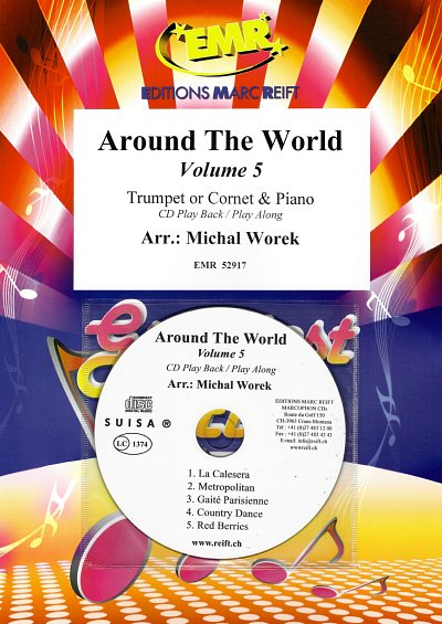M. Worek: Around The World Volume 5, Trp/KrnKlav (+CD)