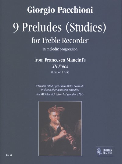 G. Pacchioni: 9 Preludes (Studies) in melodic progress, Ablf
