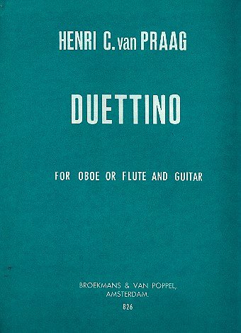 H.C. van Praag: Duettino, Ob/FlGit (KlavpaSt)
